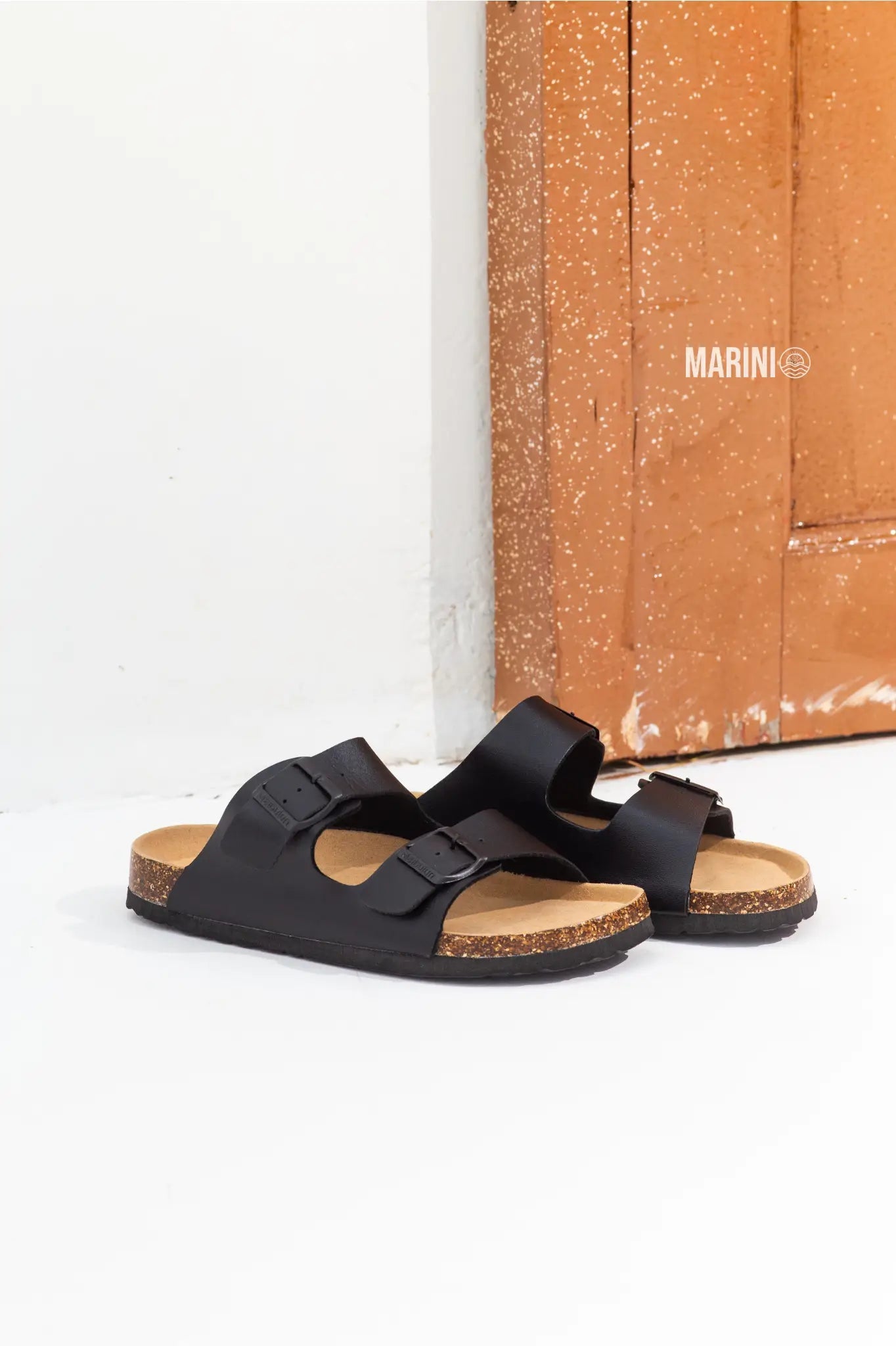 Vienna Sandals - Black Leather